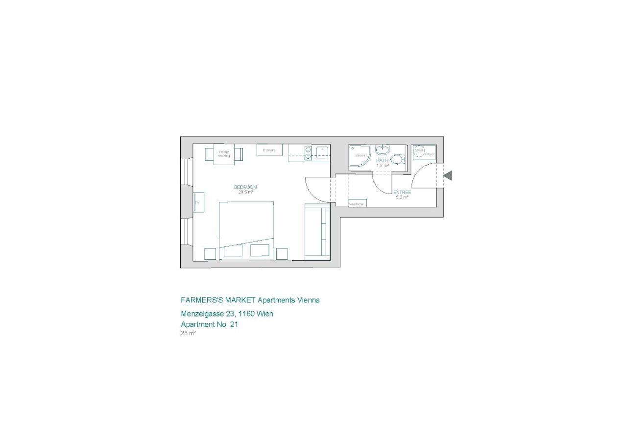 Farmer'S Market Apartments فيينا المظهر الخارجي الصورة